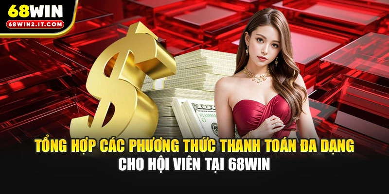 Tổng hợp các phương thức thanh toán đa dạng cho hội viên tại 68WIN
